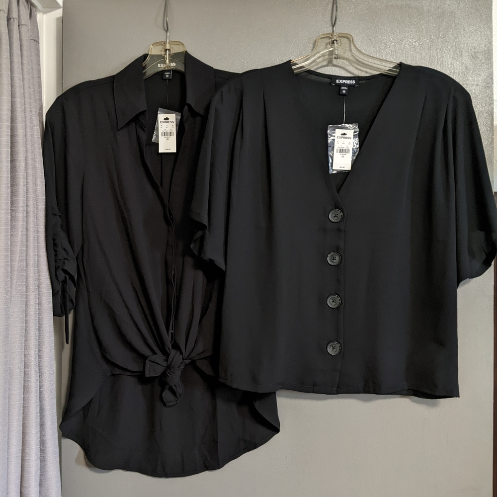 Express Black Tops